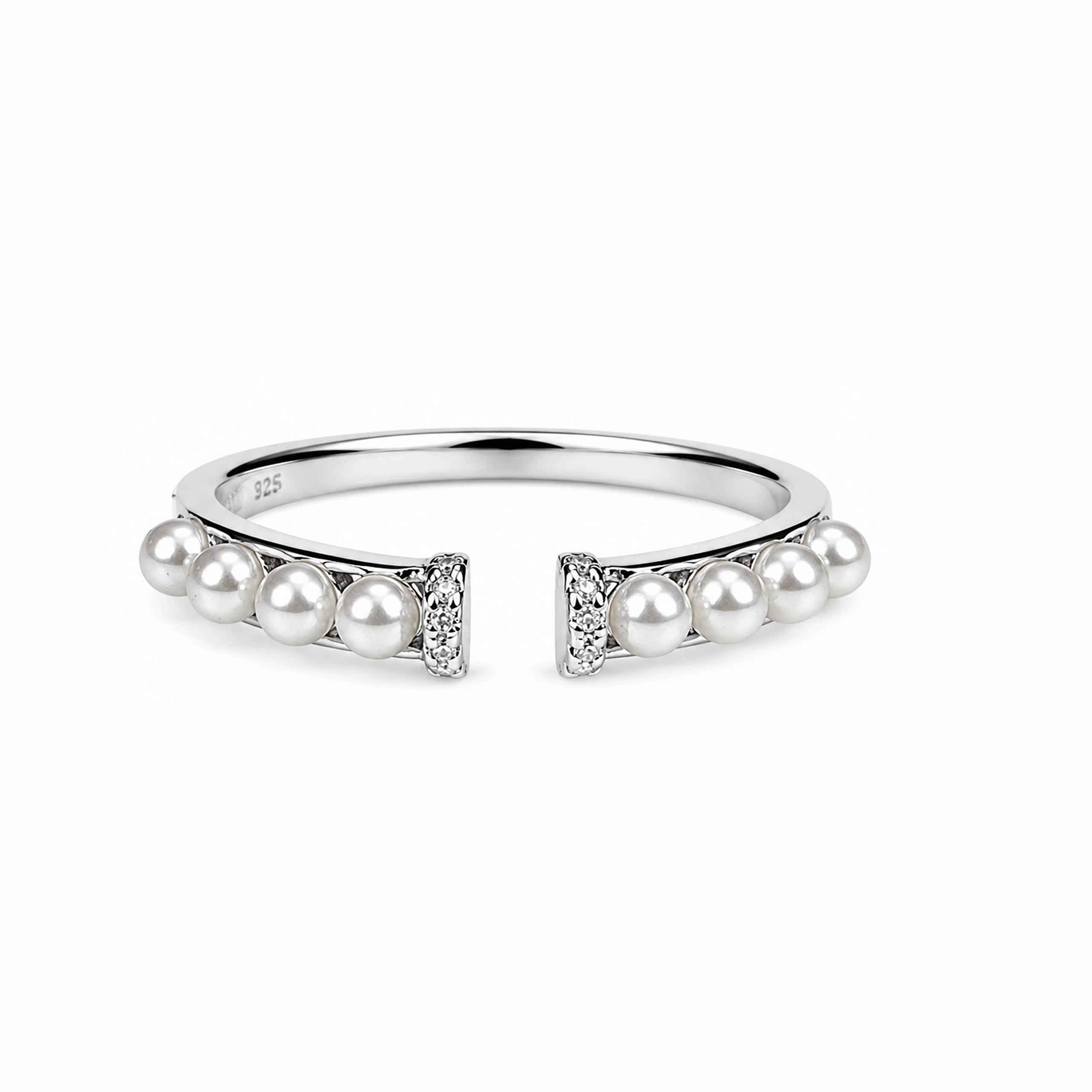 Pearline Silver Band