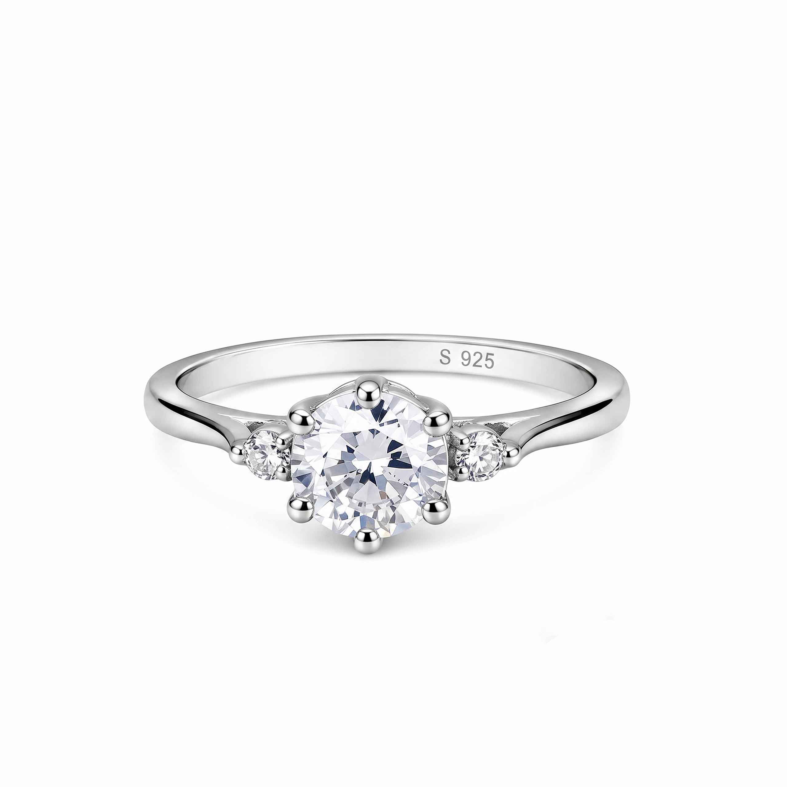 Solstice Bloom Silver Ring