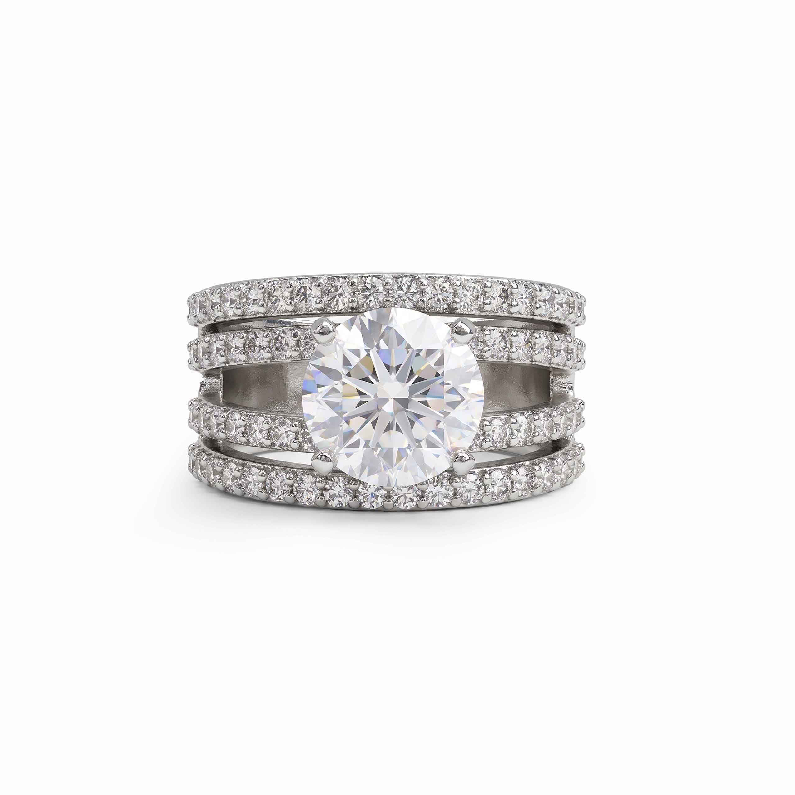 Bridal Luxe Silver Ring