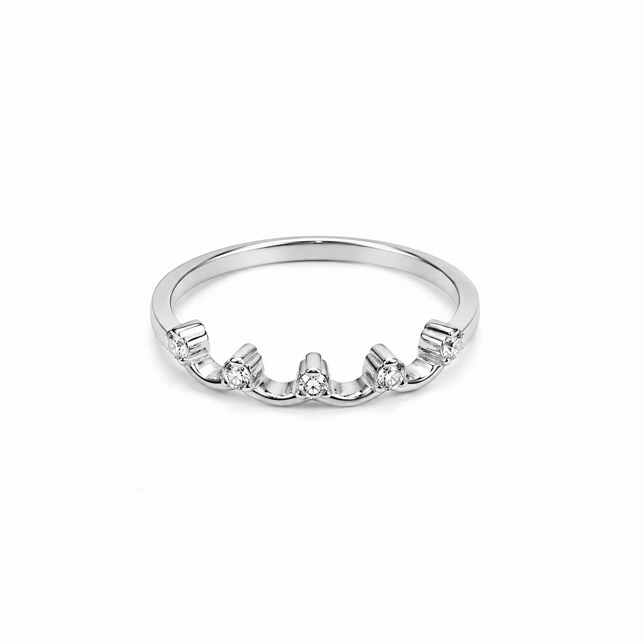 Crown Silver Ring