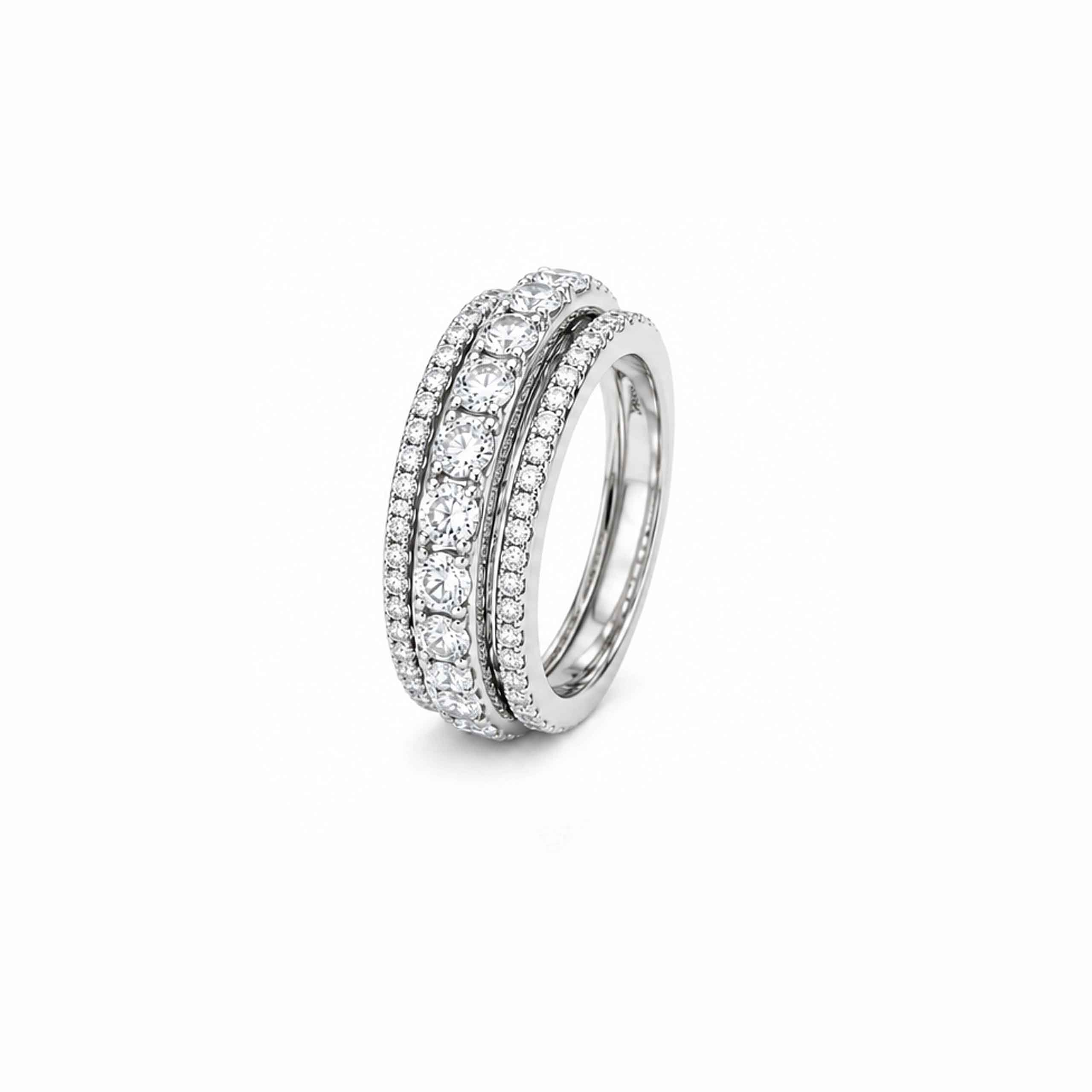Eternity Band Silver Ring