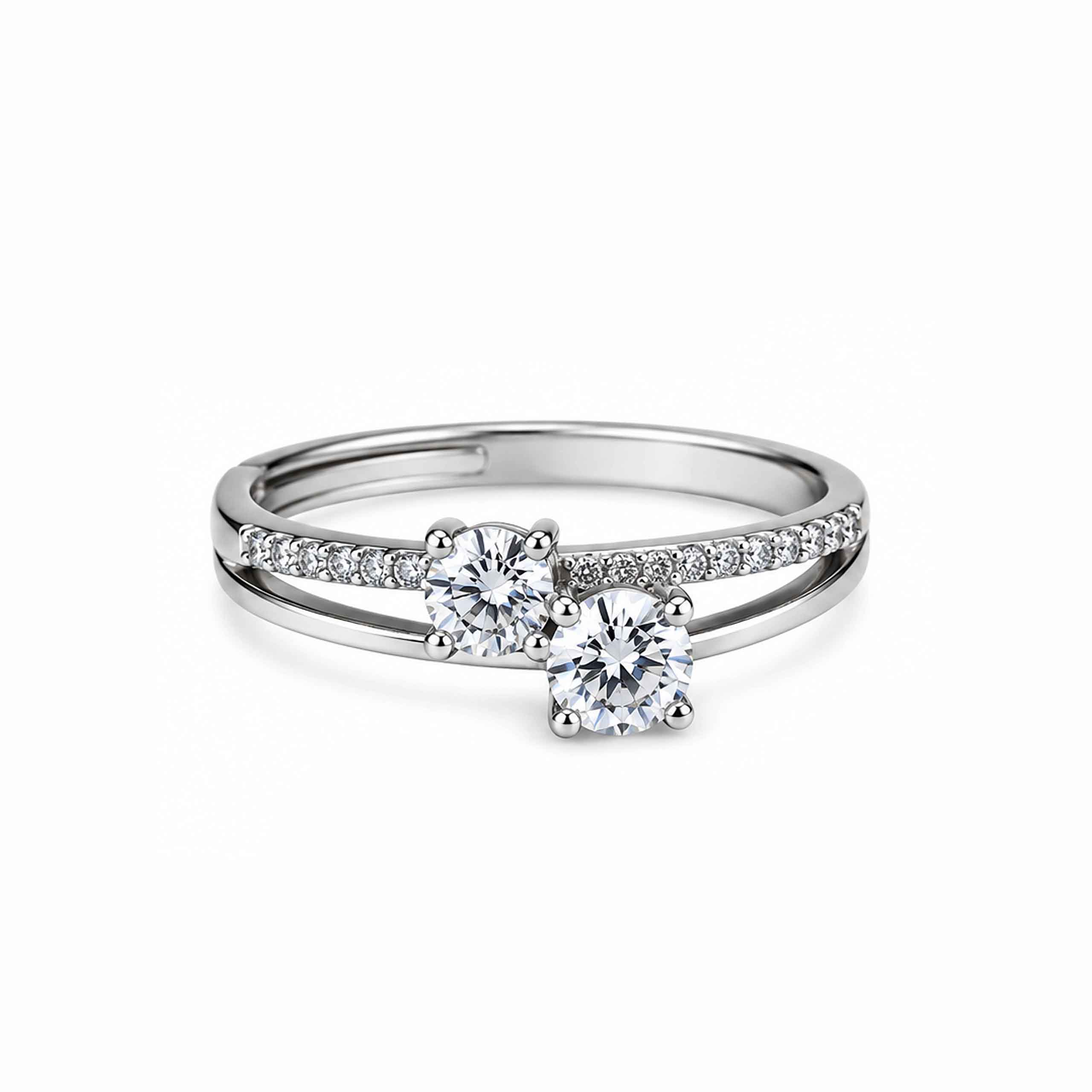 Twisted Silver Ring