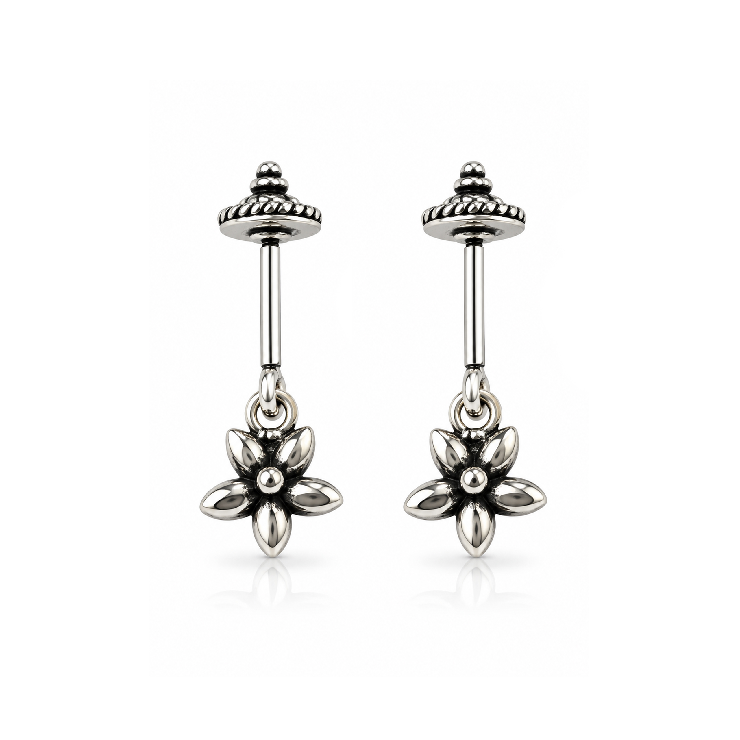 Floral Cluster Earrings